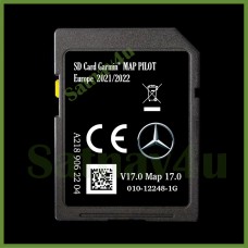 Mercedes V17 Audio20 A218 Navigation SD Card For A B CLA GLA Class Latest Map Update 2022